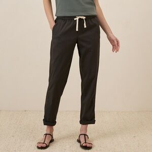 Pact Black Straight Leg Pants